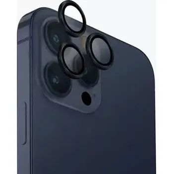 Uniq Optix hliníkové ochranné sklo na čočku fotoaparátu pro Appple iPhone 15 Pro Max Deep navy (Dark blue) (8886463686249)