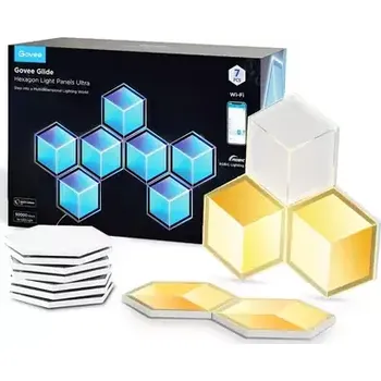 Govee Glide Hexagon bílá 7ks (H606AC81)