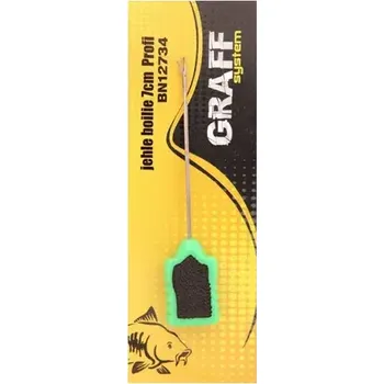 Volný čas Graff Jehla na boilie 7cm Fluo Zelená (BN12734-G)