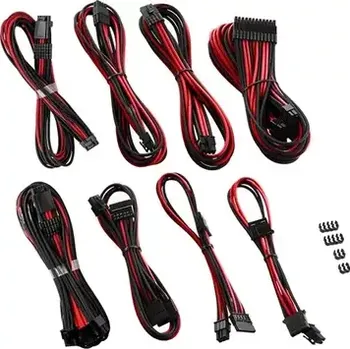 Kabel do PC CableMod PRO ModMesh RT-Series Cable set pro ASUS and Seasonic černo-červená (CM-PRTS-16X2KIT-NKKR-R)