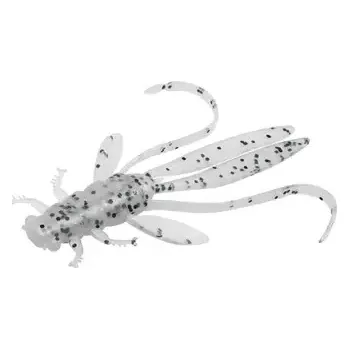 Umělá nástraha Delphin Gumová nástraha Nymfa MANYA UVs 10,5cm Pearl 5ks (101002268)