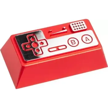 Gamepad ZOMOPLUS Aluminium Keycap Retro Gamepad II červená (714216998494)