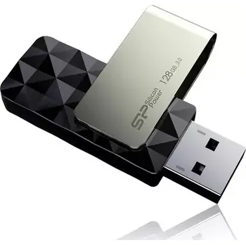 USB flash disk Silicon Power Blaze B30 128GB černá (SP128GBUF3B30V1K)