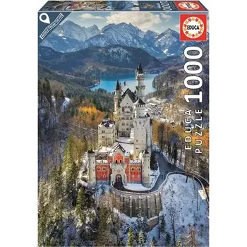 Puzzle EDUCA Zámek Neuschwanstein ze vzduchu (111345)