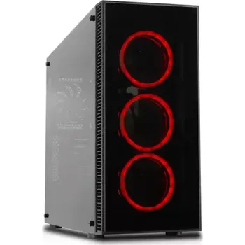 PC skříň Cooltek Midi CT Vier černá (336900)