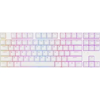 Klávesnice Genesis Thor 404 TKL RGB Gateron Yellow Pro bílá (NKG-2070)