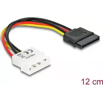 Kabel do PC DeLock Kabel Molex (M) - 15pin SATA (F) 0.13m (60100)