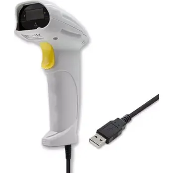 Pokladní systém Qoltec 50877 laserová čtečka 1.65 m bílá (50877)