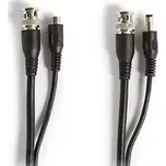 Nedis CCTV bezpečnostní kabel černá (CCTVCA10BK500)