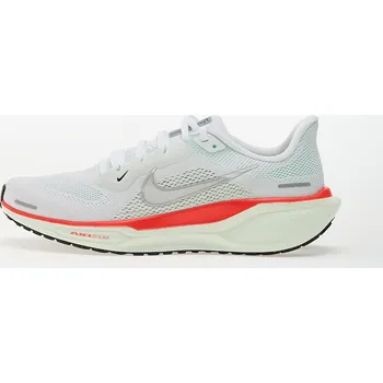 Pánská móda Tenisky Nike Air Zoom Pegasus 41 White/ Mtlc Silver-Barely Green-Brt Crimson-Black EUR 46