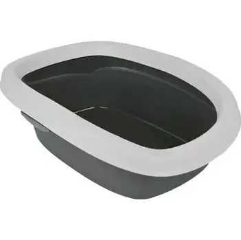 Toaleta pro kočku TRIXIE 40111 WC pro kočky CARLO 1 šedá (4011905401119)