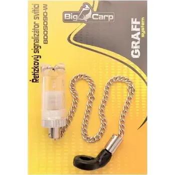 Signalizace záběru Graff Řetízkový signalizátor svítící Bílý (BD05090-W)