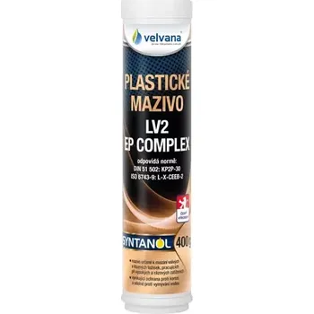 Plastické mazivo Velvana Plastické mazivo Syntanol LV2 EP Complex - kartuše 400g (31.632)