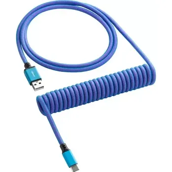 Kabel do PC CableMod Classic Coiled Keyboard Cable USB-C - USB-A 1.5m Galaxy Blue (CM-CKCA-CLB-ILB150ILB-R)