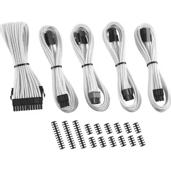 Kabel do PC CableMod Classic ModMesh Kabel Extension Kit 8+8 pin PCIe - bílá (CM-CAB-CKIT-N88KW-R)