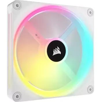 PC ventilátor Corsair iCUE LINK QX140 RGB bílá (CO-9051007-WW)
