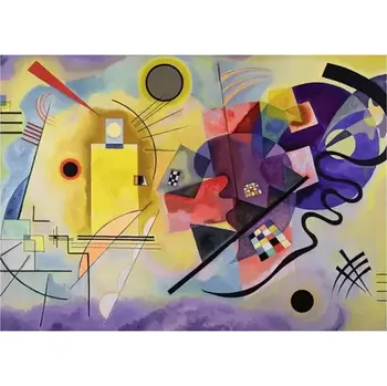 Hračka Ravensburger Wassily Kandinsky: Žlutá červená modrá (120000235)
