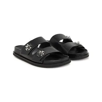 Dámské pantofle Nazouváky Tory Burch T Lock Sport Slide 175640 Černá 40