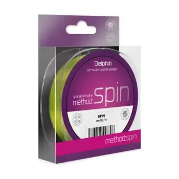 Delphin Vlasec Method Spin Žlutá 200m 0,14mm 1,8kg (500661314)