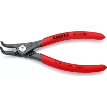 Dílna Knipex 49 21 A01 Precizní kleště pro pojistné kroužky pro vnější kroužky na hřídelích 130mm (49 21 A01)