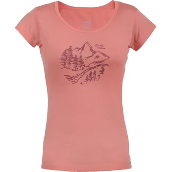 Lezecký doplněk Dámské funkční merino triko Direct Alpine Furry Lady coral (Nature) - XL