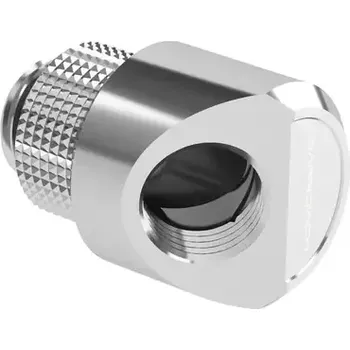 Fitinka Barrow G1/4 (M-F) spojka - 45° koleno (FBWT45-MR) stříbrná (FBWT45-MR s)