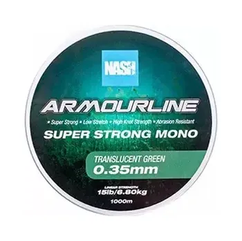 Nash Vlasec Armourline Mono Green 1000m 0,35mm 6,8kg (T6044)