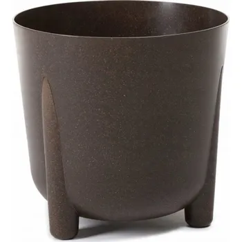 Květináč Lamela Květináč 30 cm Frida eco coffe, espresso