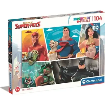 Puzzle Clementoni PUZZLE DC Liga supermazlíčků (27172)