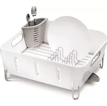 Odkapávač na nádobí Simplehuman Odkapávač na nádobí – Compact/ bílý plast (KT1104)