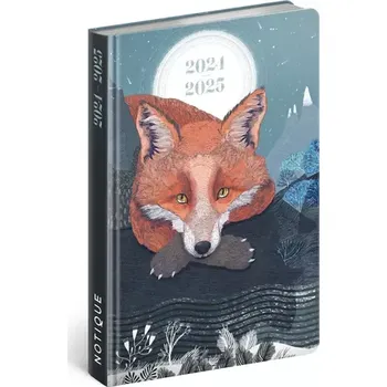 Diář Presco Group 18měsíční diář Petito – Liška 2024/2025 (PGD-33837-V)