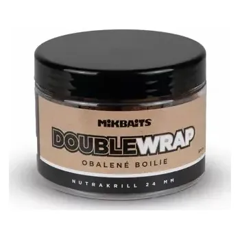 Boilies Mikbaits Boilies ManiaQ Double Wrap NutraKRILL 500ml 20mm (MC0138)