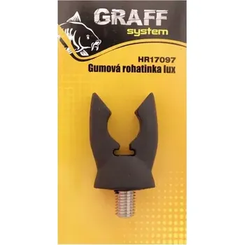 Graff Rohatinka gumová Lux Černá (HR17097-B)