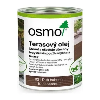 barva a nátěr na dřevo Osmo 021 Terasový olej dub bahenní 0,75 l
