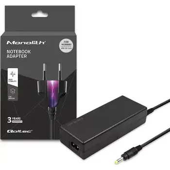 Notebook Qoltec 51038 Napájecí adaptér pro Huawei 65W černá (51038)