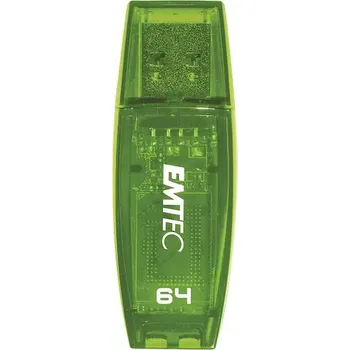 USB flash disk EMTEC C410 Color Mix 2.0 64GB zelená (ECMMD64G2C410)