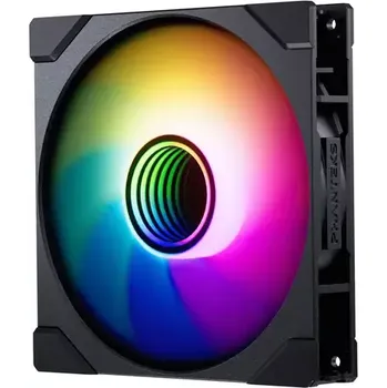 PC ventilátor PHANTEKS M25 Gen2 PWM D-RGB Reverse Blade černá (PH-F140M25R_G2_DBK01)
