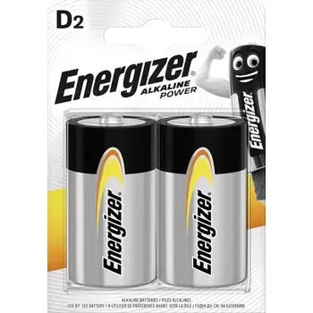 Článková baterie Energizer alkalická baterie D LR20 Mono 1.5V 2 ks (E301003401)