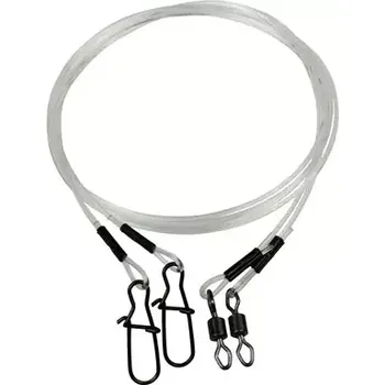 Effzett Návazec Mono Spin Leader Velikost 6 17kg 0,70mm 55cm 2ks (56443)