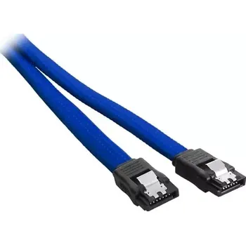 Kabel do PC CableMod ModMesh SATA 3 kabel 30cm modrá (CM-CAB-SATA-N30KB-R)