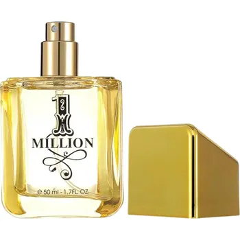Unisex parfém Pánský parfém 50 ml Golden Million Gold Brick Extrait Dlouhotrvající dřevitá vůně Eau de Toilette Elegantní vůně pro muže na každý den