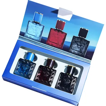 Unisex parfém Dárková sada pánských toaletních vod 3x 30 ml Svěží citrusová orientálně-kořeněná dřevitá vůně Denní i večerní parfém Dlouhá výdrž