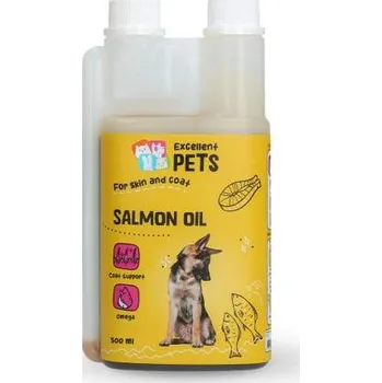 Pro psa Excellent Pets Lososový olej pro psy 500 ml – Zdraví, vitalita a lesklá srst v každé kapce