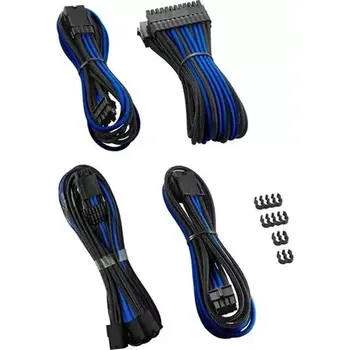 Kabel do PC CableMod PRO ModMesh prodlužovací set černo-modrá (CM-PCAB-16P3KIT-NKKB-3PK-R)