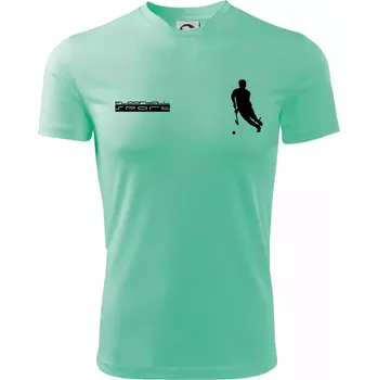 Floorball sport - Dětské triko sportovní (dresovina) - 146 cm/10 let ( Mátová )
