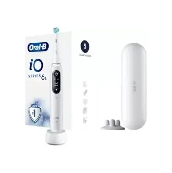 Péče o chrup Oral-B iO6 + cestovní pouzdro bílá (4210201438069)