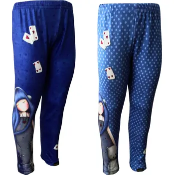 Setino Dívčí legíny GORJUSS modré Barva: Modrá tmavá, Velikost: 110