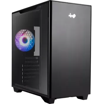 PC skříň InWin A5 TG černá (IW-CS-A5BLK-1AM120S)