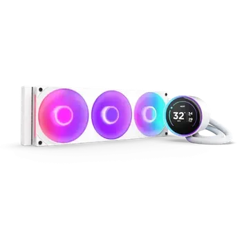 PC ventilátor NZXT Kraken Elite 360 RGB V2 bílá (RL-KR36E-W2)