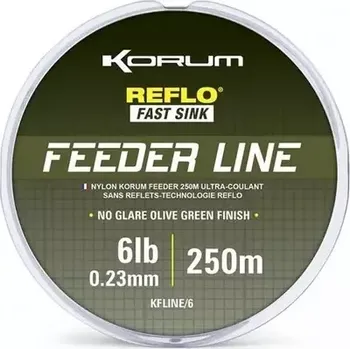 KORUM Vlasec Feeder Line 250m 0,30mm 12lb (KFLINE/12)
